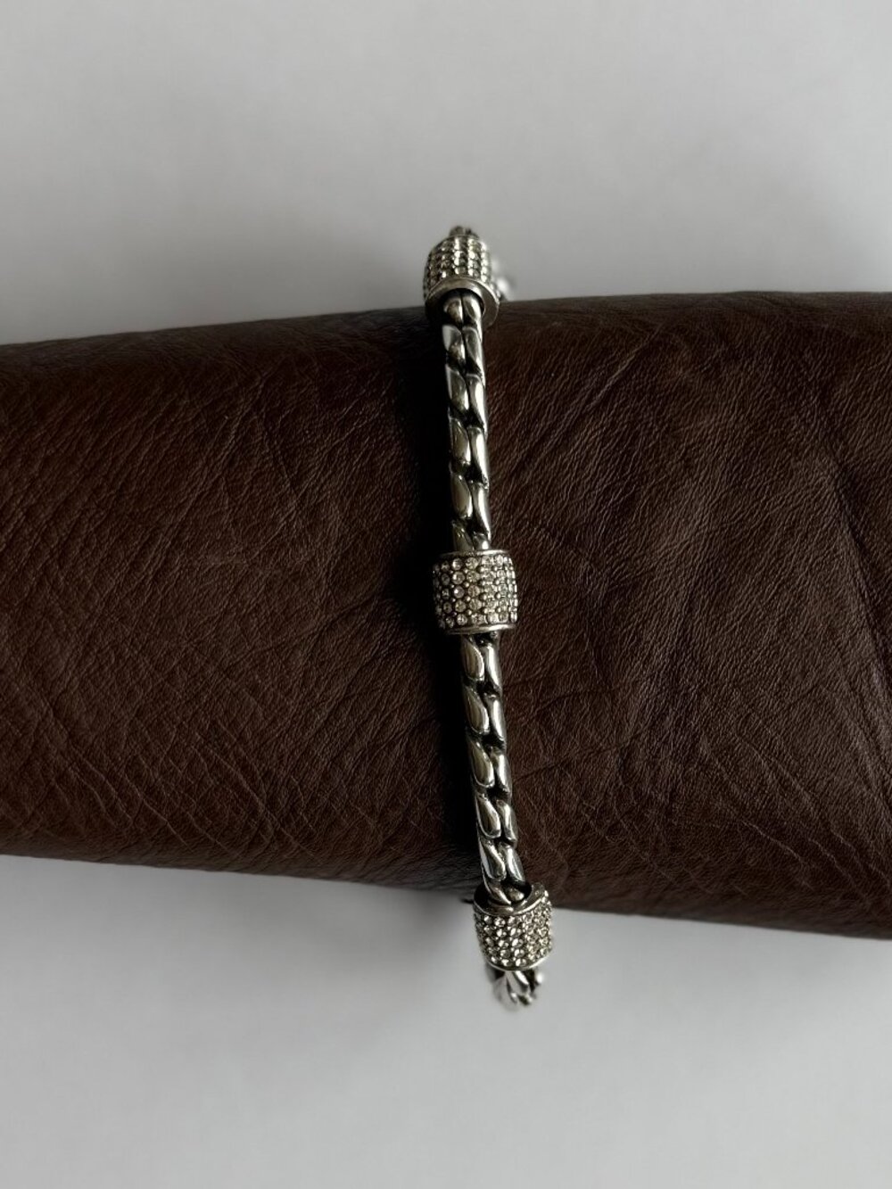 BRIGHTON MERIDIAN BRACLET IN SILVER - Picture 3 of 3